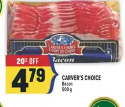 Marché Adonis CARVER'S CHOICE Bacon offer