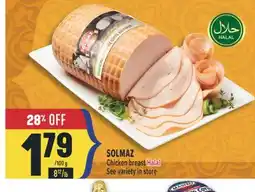 Marché Adonis SOLMAZ Chicken breast Halal offer
