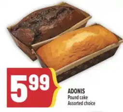 Marché Adonis ADONIS Pound cake offer