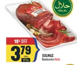 Marché Adonis SOLMAZ Bastourma Halal offer