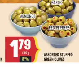 Marché Adonis ASSORTED STUFFED GREEN OLIVES offer
