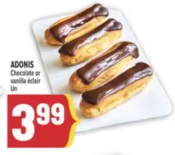 Marché Adonis ADONIS Chocolate or vanilla éclair offer