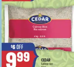 Marché Adonis CEDAR Calrose rice offer