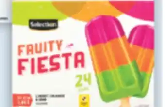 Marché Adonis SELECTION Flavoured icy pops, fruity fiesta offer