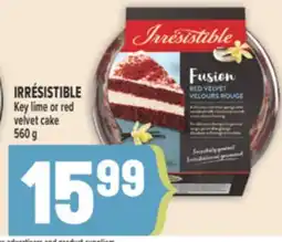 Marché Adonis IRRÉSISTIBLE Key lime or red velvet cake offer