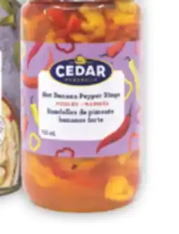 Marché Adonis CEDAR Pickled peppers or pickles offer