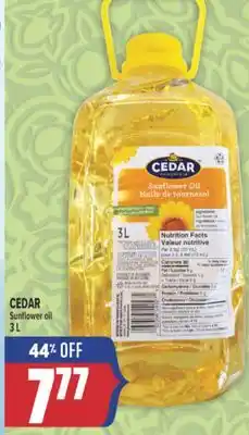 Marché Adonis CEDAR Sunflower oil offer