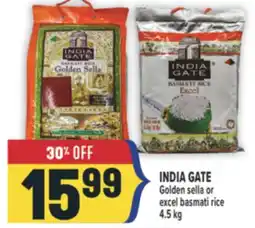 Marché Adonis INDIA GATE Golden sella or excel basmati rice offer