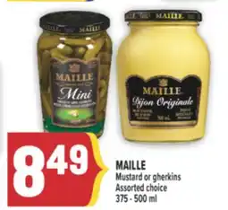 Marché Adonis MAILLE Mustard or gherkins offer