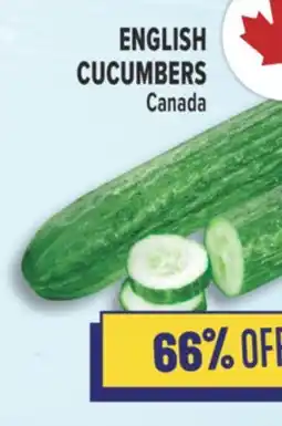 Marché Adonis ENGLISH CUCUMBERS offer