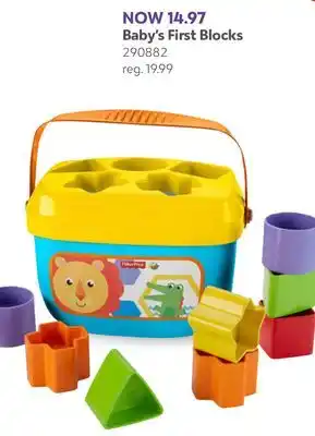 Babies 'R' Us Baby's First Blocks offer