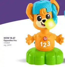 Babies 'R' Us Fisher-Price Opposites Fox offer