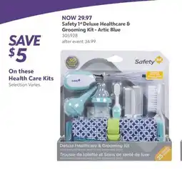 Babies 'R' Us Safety 1st Deluxe Healthcare & Grooming Kit - Artic Blue offer