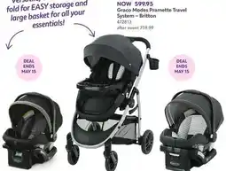 Babies 'R' Us Graco Modes Pramette Travel System – Britton offer