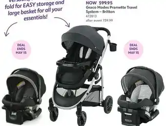 Babies 'R' Us Graco Modes Pramette Travel System – Britton offer