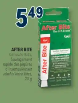 Familiprix After Bite The Itch Eraser instant relief gel 20g offer