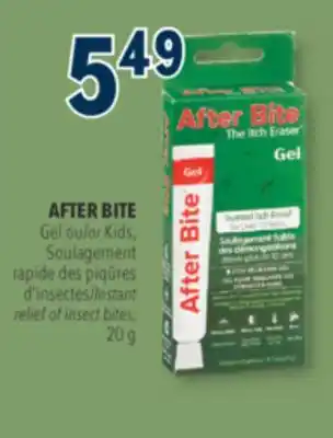 Familiprix After Bite The Itch Eraser instant relief gel 20g offer