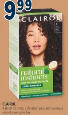 Familiprix Clairol Natural Instincts demi-permanent hair dye #4 Dark Brown offer