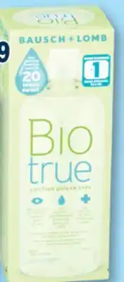 Familiprix Bausch + Lomb Biotrue multi-purpose solution for soft contact lenses including silicone hydrogels offer