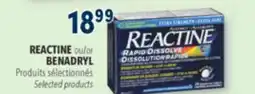 Familiprix REACTINE, Selected products offer