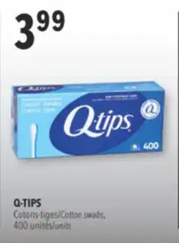 Familiprix Q-TIPS Cotton swabs, 400 units offer