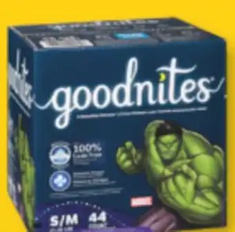 Familiprix HUGGIES GoodNites Selected training pants offer