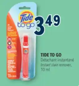 Familiprix Tide To Go Instant stain remover pencil offer