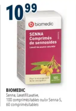 Familiprix Biomedic tablets for relief of constipation offer