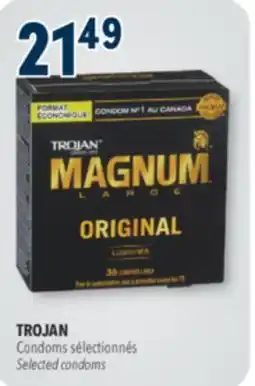 Familiprix TROJAN Selected condoms offer