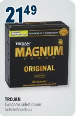 Familiprix TROJAN Selected condoms offer