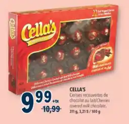 Familiprix Cella's cherries covered with milk chocolate offer