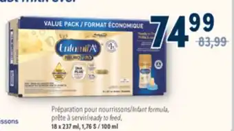 Familiprix ENFAMIL A+, Infant formula, ready to feed, 18 x 237 ml offer