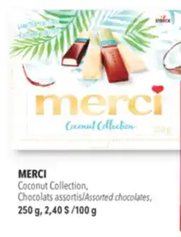 Familiprix MERCI Assorted chocolates, 250 g offer