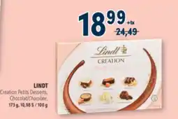 Familiprix LINDT, Creation Petits Desserts, Chocolate, 173 g offer