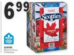 Familiprix Scotties Original 2-ply tissues Box offer