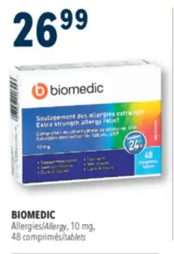 Familiprix BIOMEDIC, Allergy, 10 mg, 48 tablets offer