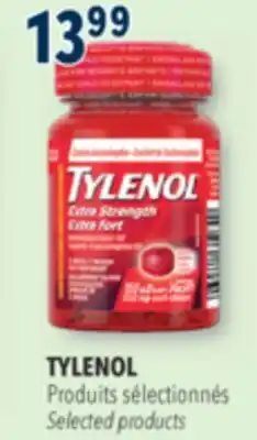 Familiprix TYLENOL Selected products offer