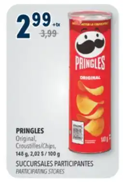 Familiprix Pringles Original potato chips offer