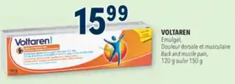 Familiprix VOLTAREN Emulgel, Back and muscle pain, 120 g or 150 g offer