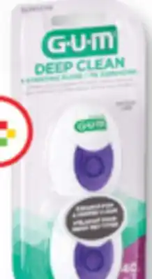Familiprix GUM Deep Clean Expanding waxed dental floss offer