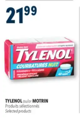 Familiprix TYLENOL, Selected products offer