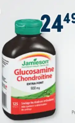 Familiprix Jamieson Glucosamine Chondroitin extra strength caplets offer