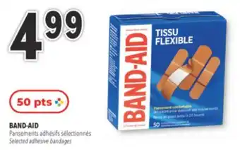 Familiprix BAND-AID, Selected adhesive bandages offer