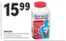 Familiprix GAVISCON, Pour reflux acide et brûlures d'estomac offer