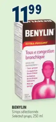 Familiprix BENYLIN, Selected syrups, 250 ml offer