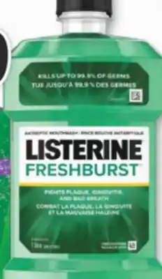 Familiprix LISTERINE, FIXODENT, GUM or ESSENTIEL, Selected buccal offer
