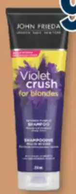Familiprix JOHN FRIEDA Selected hair products offer