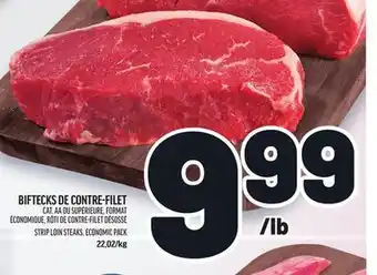 Metro BIFTECKS DE CONTRE-FILET | STRIP LOIN STEAKS offer