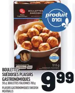Metro BOULETTES SUÉDOISES PLAISIRS | SWEDISH MEATBALLS offer