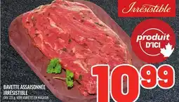 Metro BAVETTE ASSAISONNÉE IRRESISTIBLE | IRRÉSISTIBLE SEASONED FLAP MEAT offer